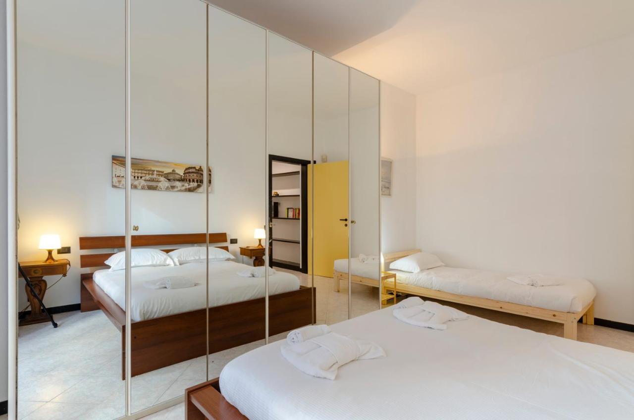 Altido Modern Flat For 6 In The Heart Of Genova Foce Apartman Kültér fotó