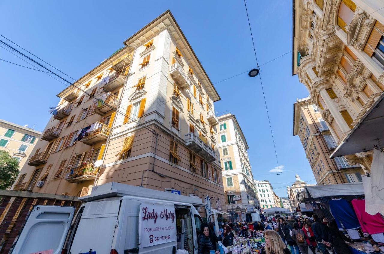 Altido Modern Flat For 6 In The Heart Of Genova Foce Apartman Kültér fotó